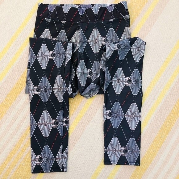 234 | TeeFury leggings size small print stretch workout gym athleisure - Picture 2 of 8